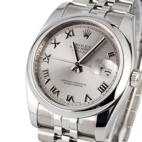 used rolex datejust 116200.